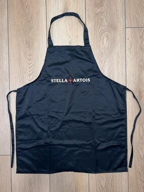 NWOT - Stella Artois Black Logo Apron
